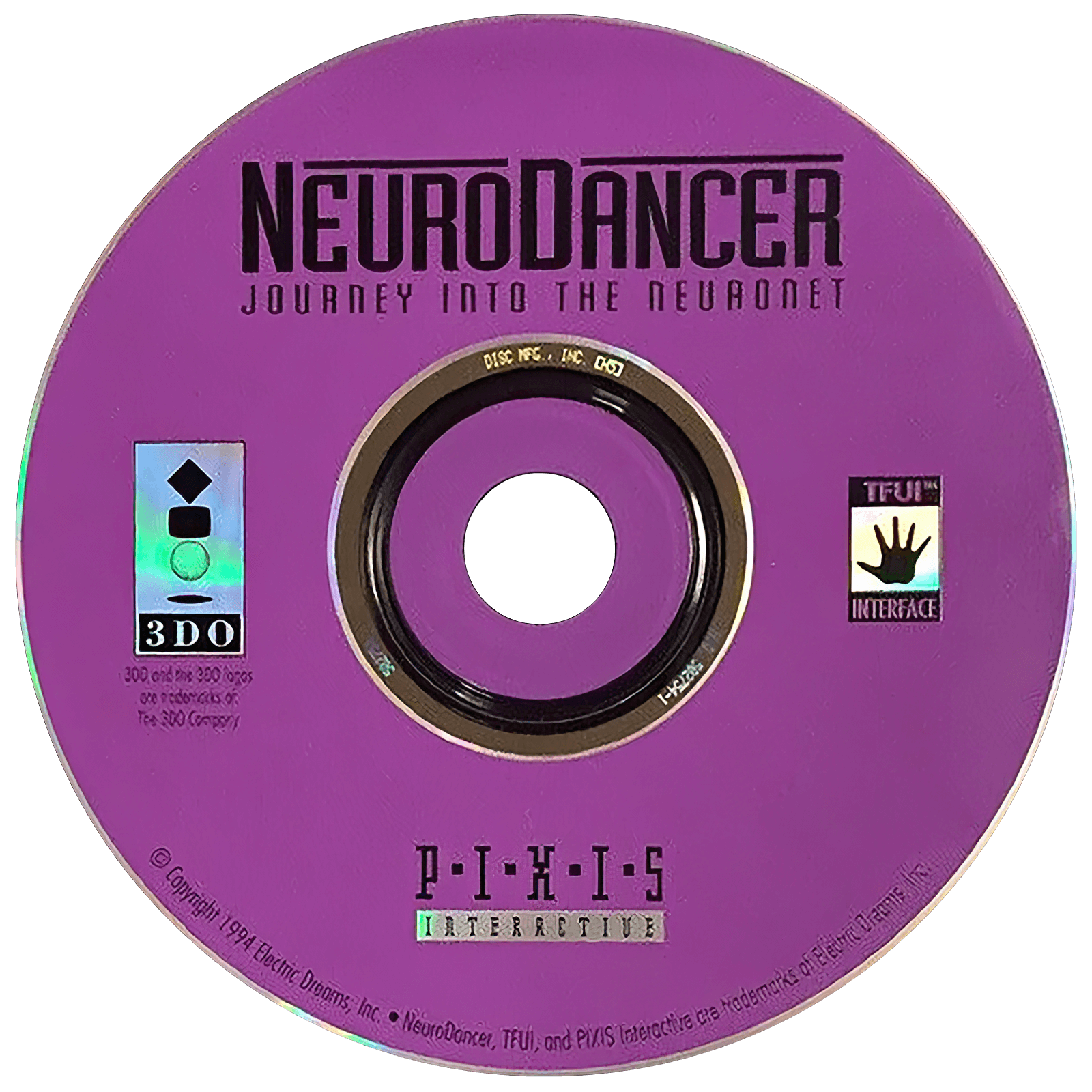 Лицензионный диск NeuroDancer - Journey Into The Neuronet для 3DO